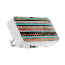 Aztèque à la mode haut-parleur portable
