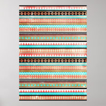 Aztèque à la mode posters