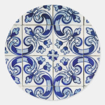 Azulejo Autocollant Rond