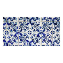 Azulejo Cartes De Vœux Avec Photo