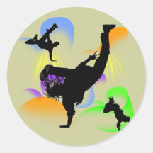 B-boying Autocollants