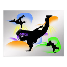 B-boying Cartes Postales