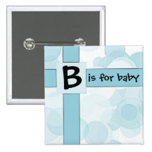 B est pour le bébé pin's