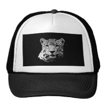 B&W Jaguar Casquette