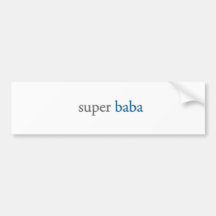 baba superbe adhésif pour voiture