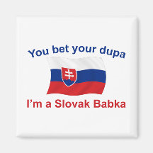 Babka-Pari slovaque votre Dupa Aimants