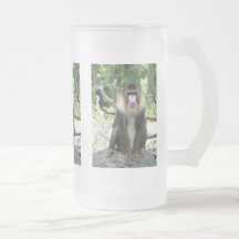 babouin, 狒狒 tasse à café