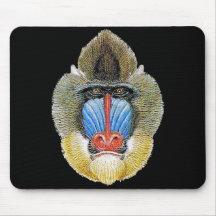 Babouin Mousepad de Mandrill Tapis De Souris