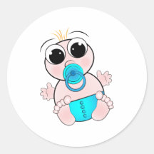 Baby je Vais Autocollants