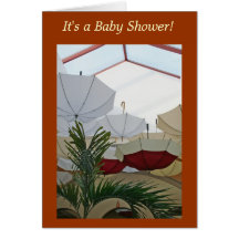 Baby shower ! carte de vœux