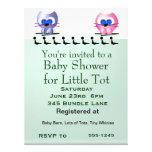 Baby shower cartons d'invitation personnalisés