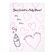 Baby shower d'amoureux bristols
