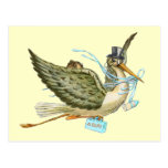 BABY SHOWER DE CIGOGNE CARTES POSTALES