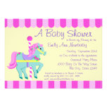 Baby shower de poney de carrousel bristol personnalisé