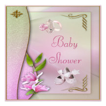 Baby shower fascinant de chaussures, de tétine et  cartons d'invitation