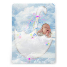 Baby shower pour la fille cartons d'invitation personnalisés