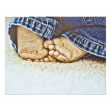 Babyfeet "invitation "