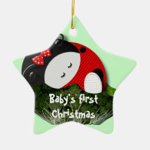 Baby's first Christmas Christmas Ornaments
