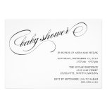 {babyshower de calligraphie} invitations