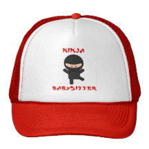 babysitter de ninja casquettes de camionneur