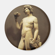 Bacchus par Michaël Angelo Aimant Pour Réfrigérateur