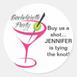Bachelorette_Buy nous shot_Stickers Adhésif