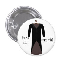 Badge papa du marié