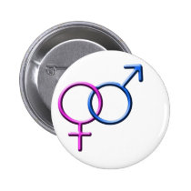 Badge symboles féminin/masculin badges publicitaires