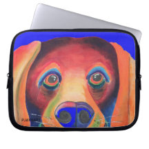 BADGLEY LE CHIEN HOUSSES POUR  ORDINATEUR PORTABLE