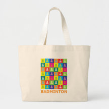 Badminton d'art de bruit sacs en toile