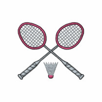 Badminton polos brodés