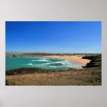 Baie de Crantock Posters