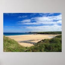 Baie de Harlyn Poster