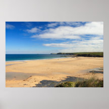 Baie de Harlyn Posters
