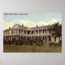 Baie St Louis, Mississippi Affiche