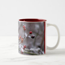 Baies d'hiver mug à café