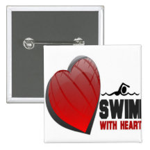 BAIN AVEC LE COEUR BADGE AVEC ÉPINGLE