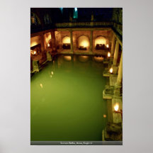Bains romains, Avon, Angleterre Affiches