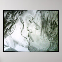 Baiser passionné posters