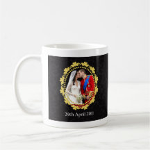 Baiser royal de mariage de William et de Kate Tasse À Café