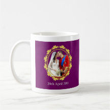 Baiser royal de mariage de William et de Kate Tasse À Café