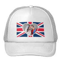 Baiser royal - mariage de William et de Kate Casquette De Camionneur