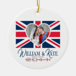 Baiser royal - mariage de William et de Kate Ornement
