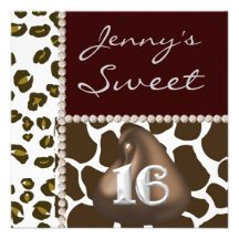 Baisers de chocolat du BONBON 16 et partie Inv de  Cartons D'invitation