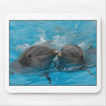 Baisers des dauphins tapis de souris
