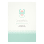 Baisers du mariage d'été de plage de coeurs d'amou invitations