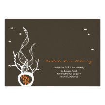 Baisers du mariage mignon lunatique de plage de co invitation personnalisable