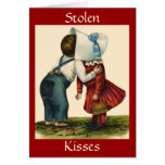 Baisers volés - carte de Valentine