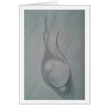 Baisse de larme carte de vœux