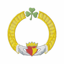 Baisse irlandaise de lettre polos brodés
